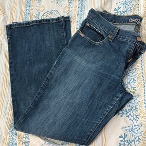 Cruel Girls jeans size 9 short. Boot cut with slits 
Very good condition